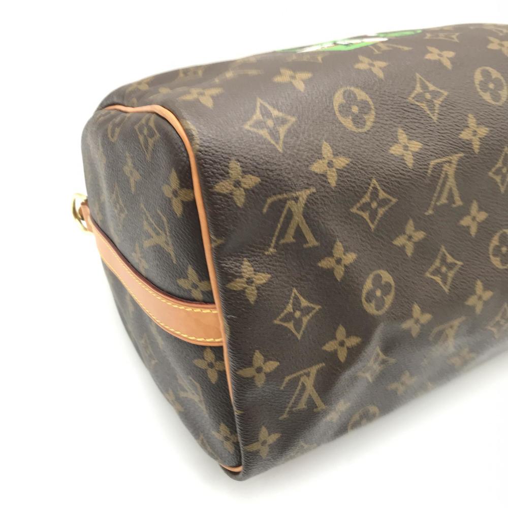 Louis Vuitton Speedy Patchwork Handbag Brown - image 5